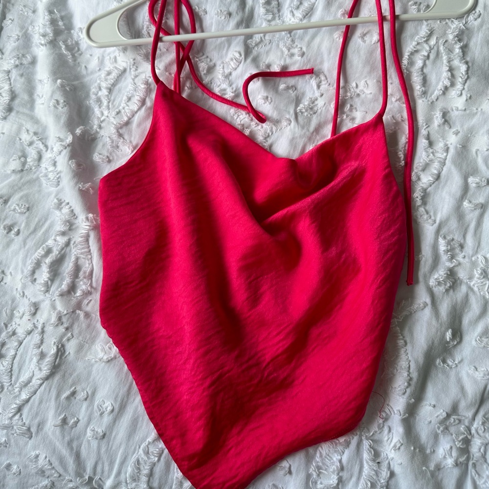 American Threads crop top